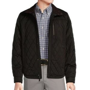 Military green Cremieux Quilted Jacket XL